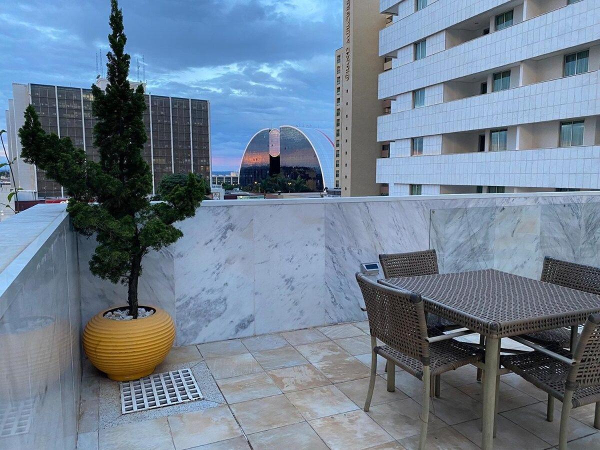 Flat Encantador No 11º Com Vista Pra Torre De Tv Бразиліа Екстер'єр фото