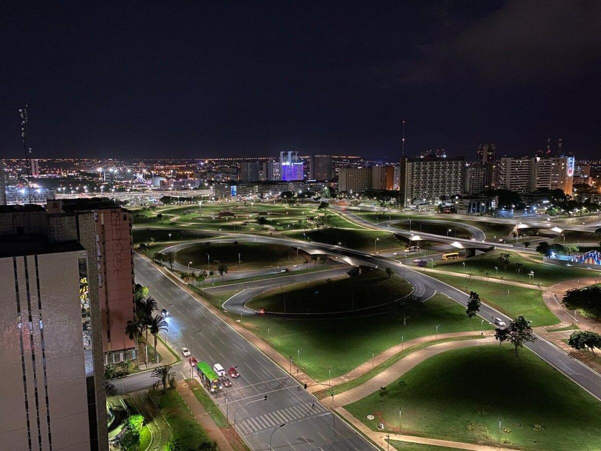 Flat Encantador No 11º Com Vista Pra Torre De Tv Бразиліа Екстер'єр фото